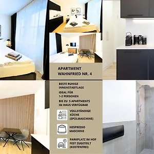 Wahnfried No4 - Zentral Wohnen Mit Küche Und Duschbad Apartment